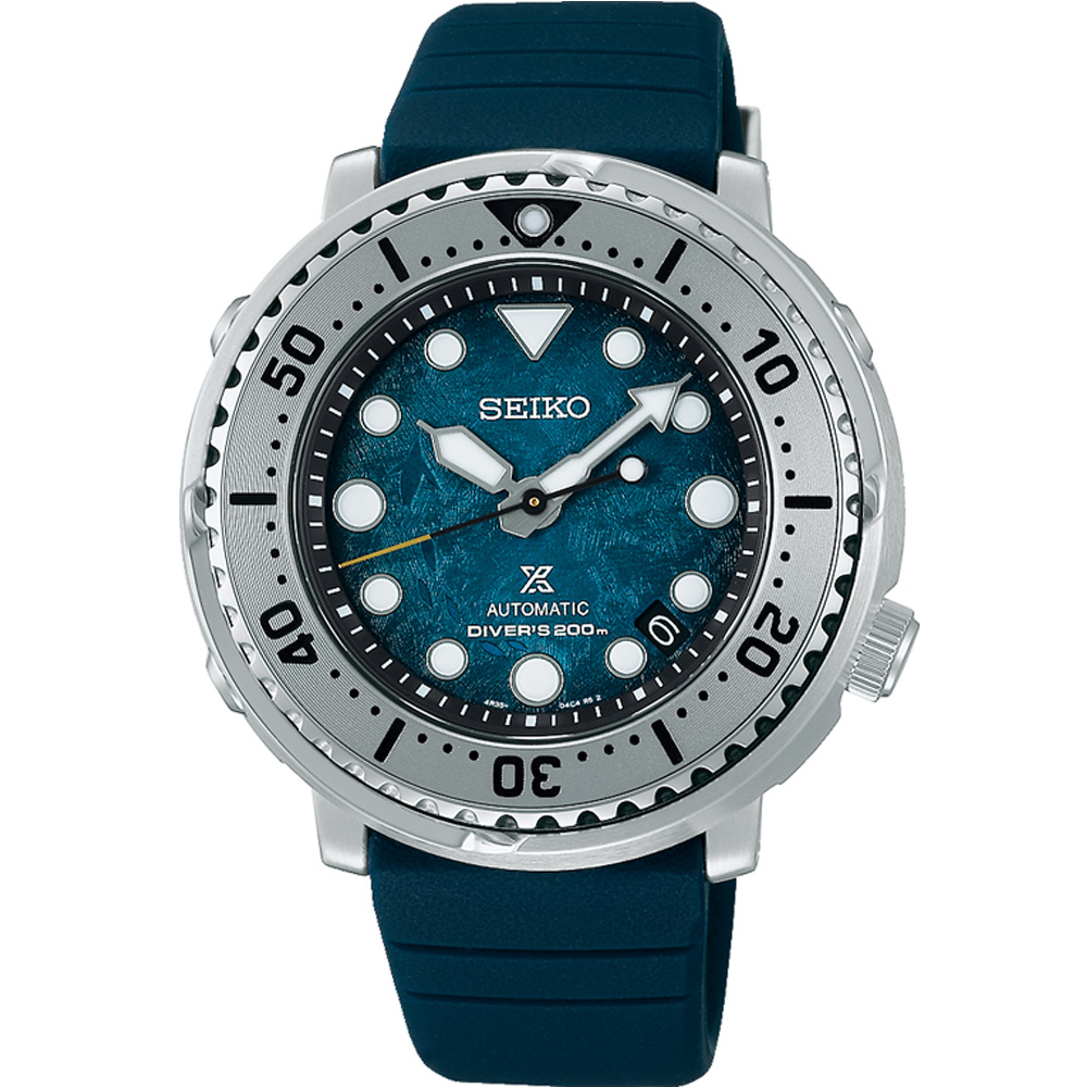 SEIKO 精工 Prospex SRPH77K1 南極企鵝 200米潛水機械錶4R35-04Z0G/深藍