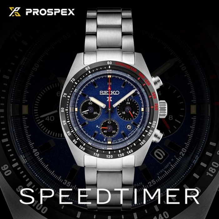 SEIKO 精工 PROSPEX系列 SPEEDTIMER 太陽能計時腕錶 (SSC815P1/V192-0AF0B)