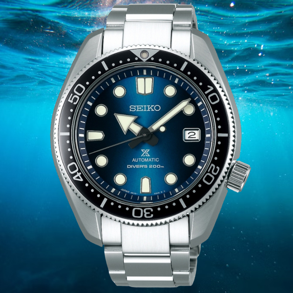 SEIKO 精工 PROSPEX系列 DIVER SCUBA 防水200米 潛水機械腕錶 (SPB083J1/6R15-04G0B)