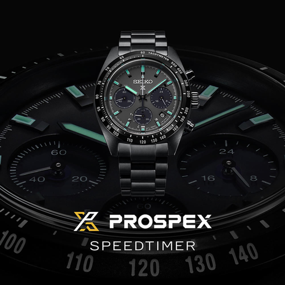 SEIKO 精工 Prospex SPEEDTIMER 太陽能計時手錶V192-0AF0SD/SSC917P1