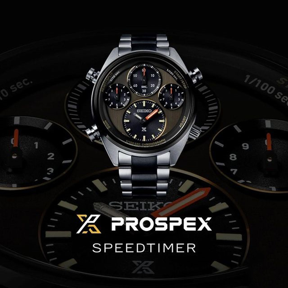 Seiko 精工 Prospex Speedtimer 指標計時40週年紀念太陽能腕錶-8A50-00C0N/SFJ005P1