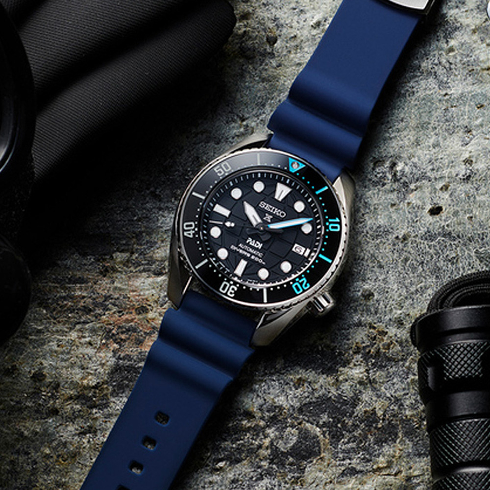 SEIKO精工 PROSPEX系列 SUMO 陶瓷錶圈 潛水機械腕錶 45mm (6R35-02C0C/SPB325J1)