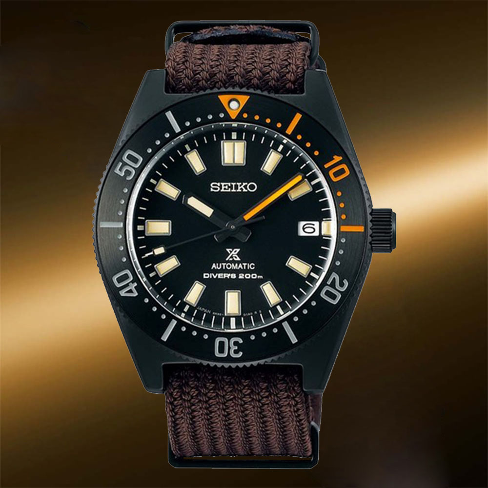 SEIKO精工 PROSPEX系列 黑潮復刻 潛水機械腕錶 40.5mm (6R35-01T0B/SPB253J1)