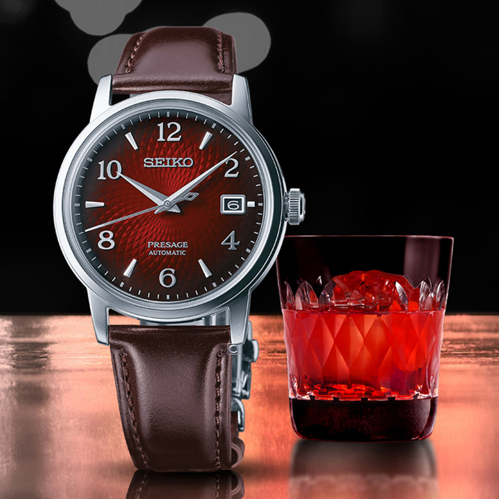 SEIKO 精工 Presage Cocktail 調酒師系列機械錶#4R35-04A0R#SRPE41J1