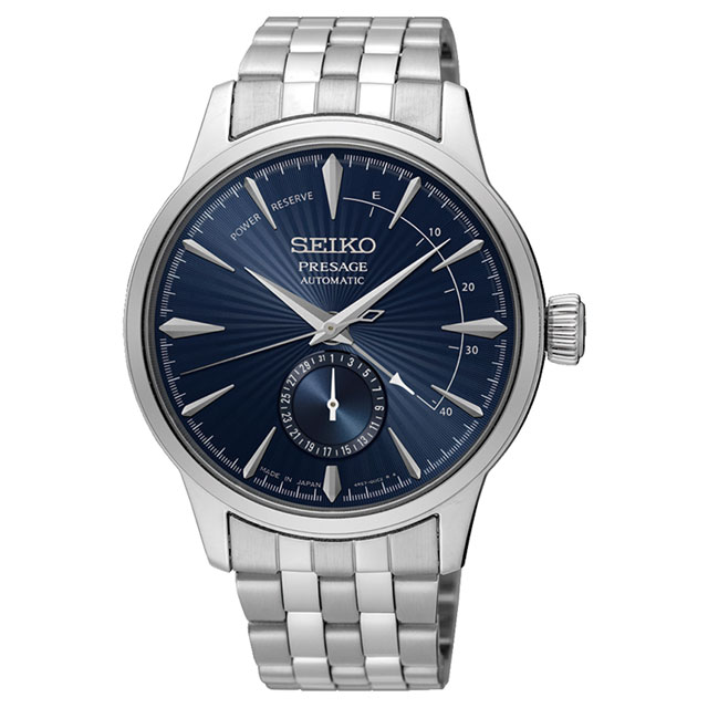 SEIKO 精工 Presage 紳士典藏動力儲存限量機械錶-藍/40.5mm 4R57-00E0A(SSA347J1)