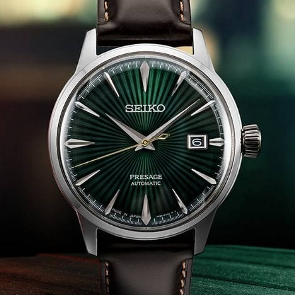 SEIKO 精工 PRESAGE系列 調酒師 機械腕錶 (SRPD37J1/4R35-01T0M)