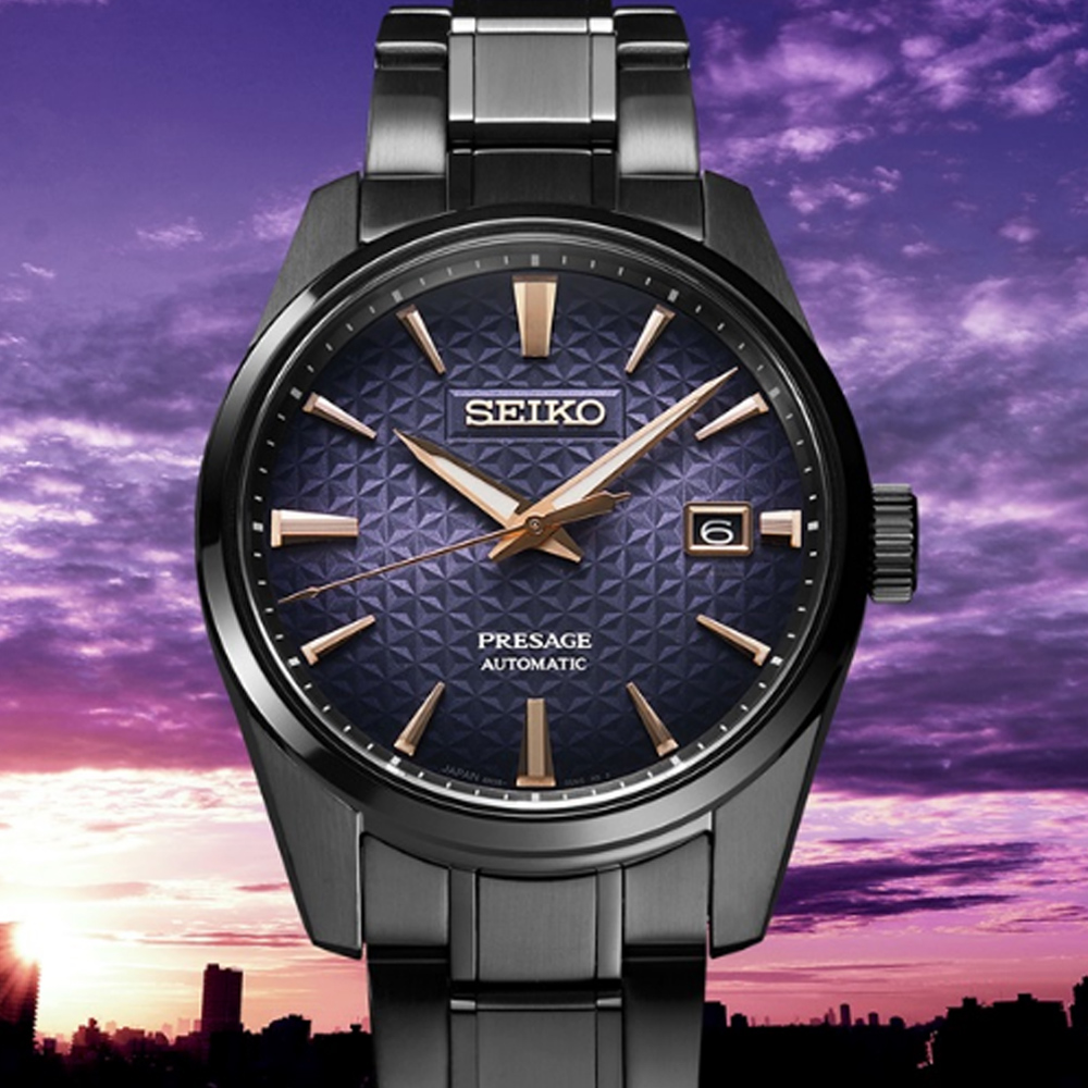 SEIKO 精工 PRESAGE系列 限量 曙 機械腕錶 (SPB363J1/6R35-02T0SD)
