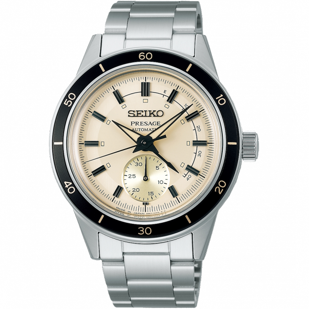 SEIKO 精工 PRESAGE Style60’s系列復古機械錶/40.8mm (4R57-00T0S/SSA447J1)