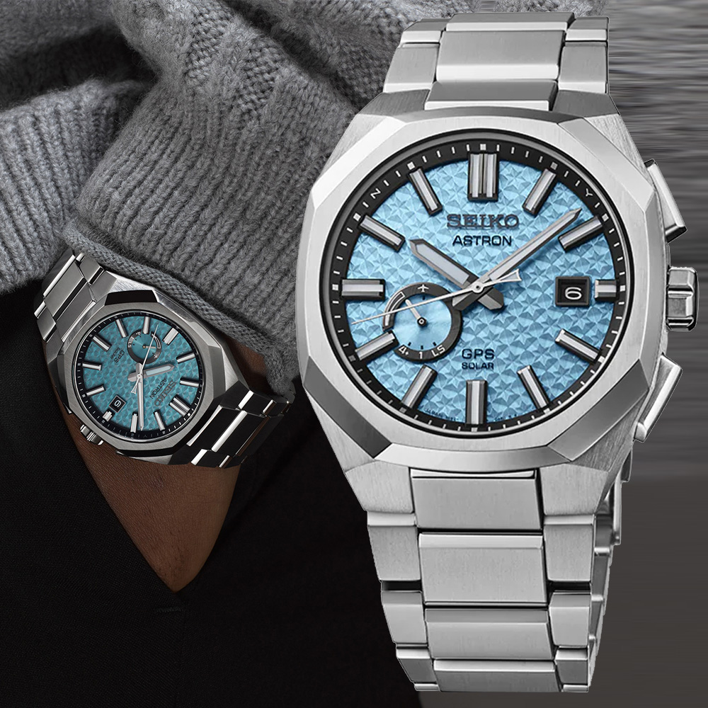 SEIKO 精工 Astron系列 限量 星空 太陽能 GPS定位 鈦金屬腕錶 (SSJ027J1/3X62-0AF0B)