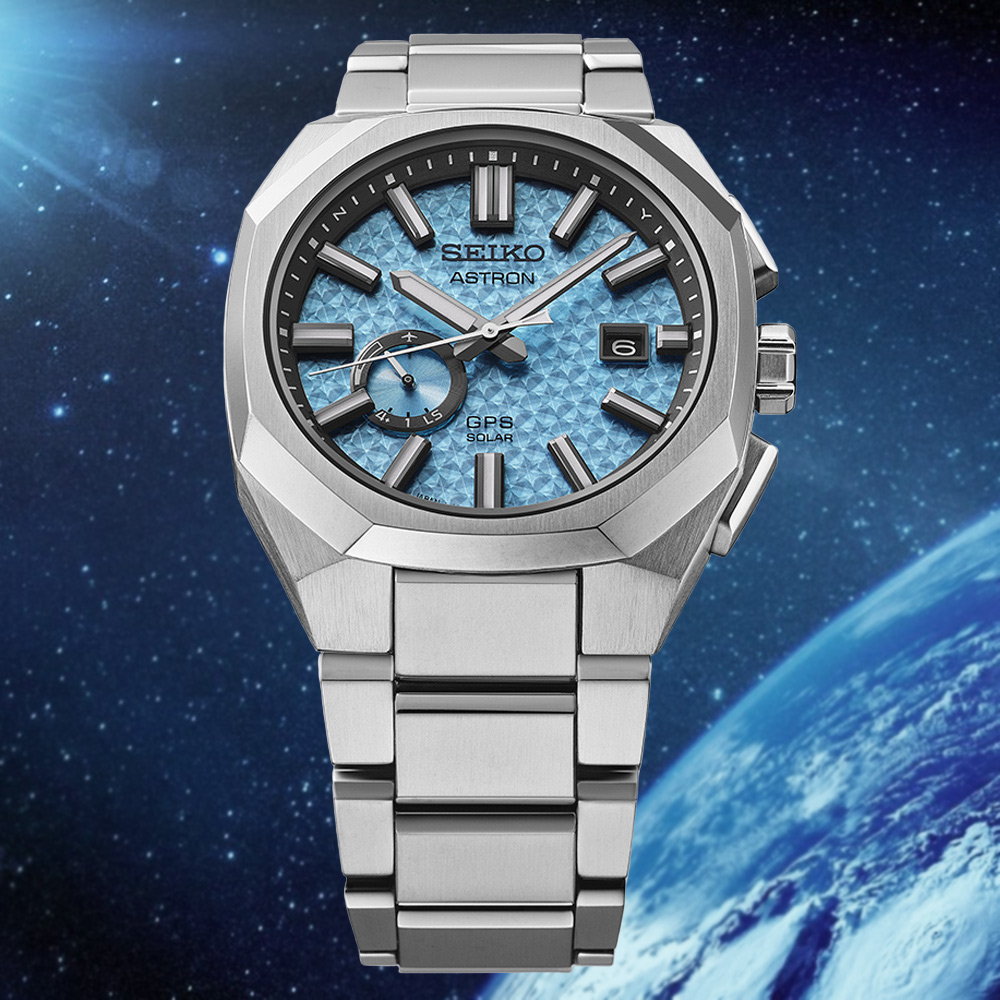 SEIKO 精工 Astron 鈦金屬 GPS衛星對時 多邊形太陽能腕錶 SK028 SSJ027J1/3X62-0AF0B