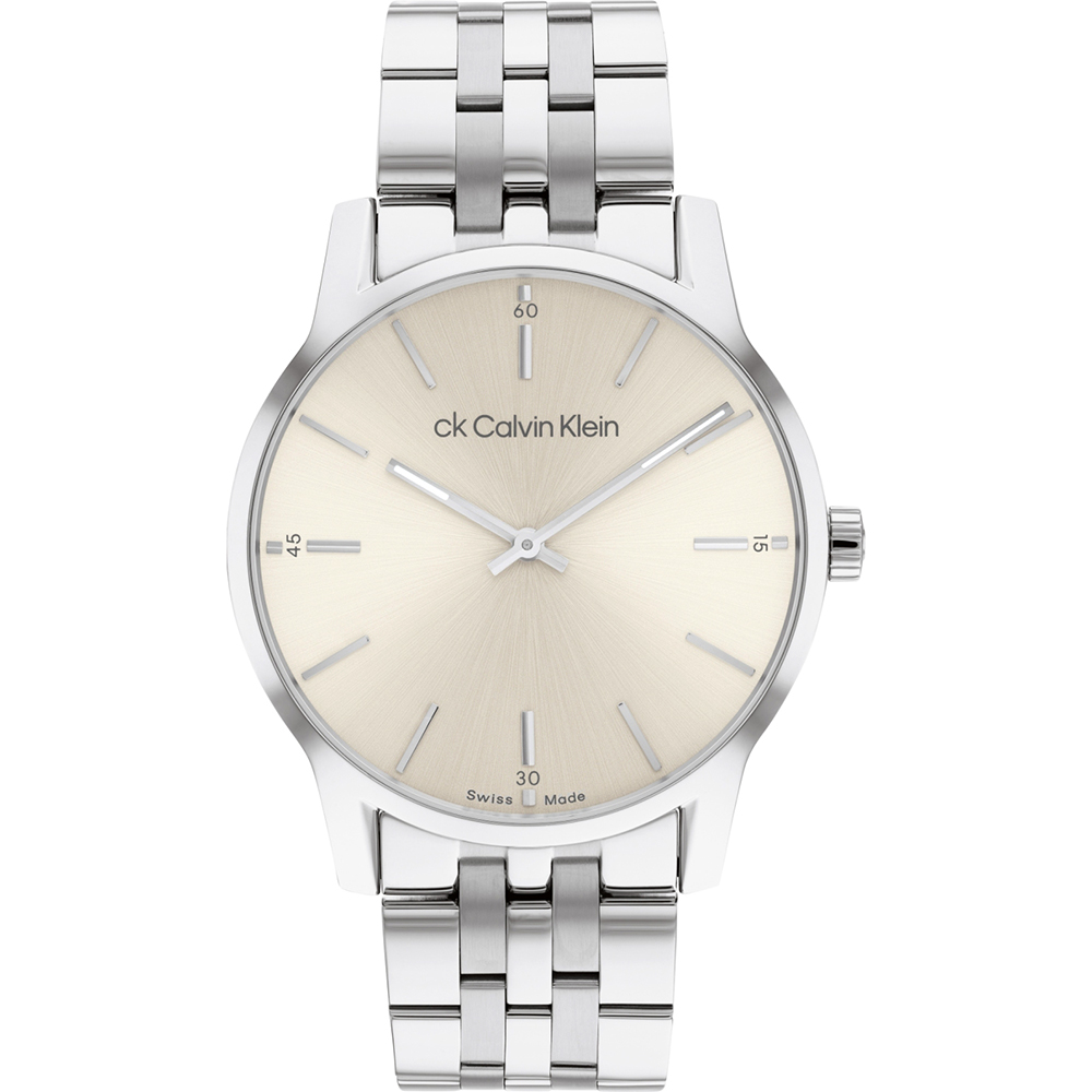 Calvin Klein 凱文克萊 CK 瑞士製中性簡約手錶-40mm(25000009)