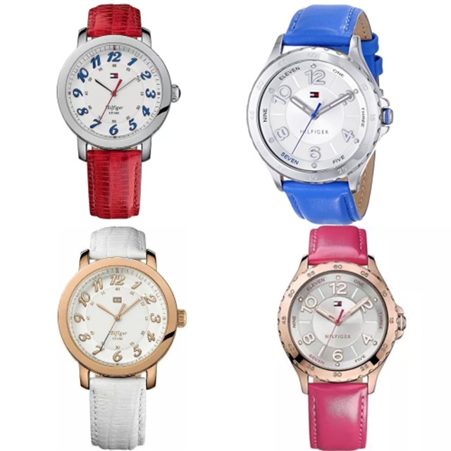 Tommy Hilfiger 時尚美學流行皮帶腕錶(多款任選)