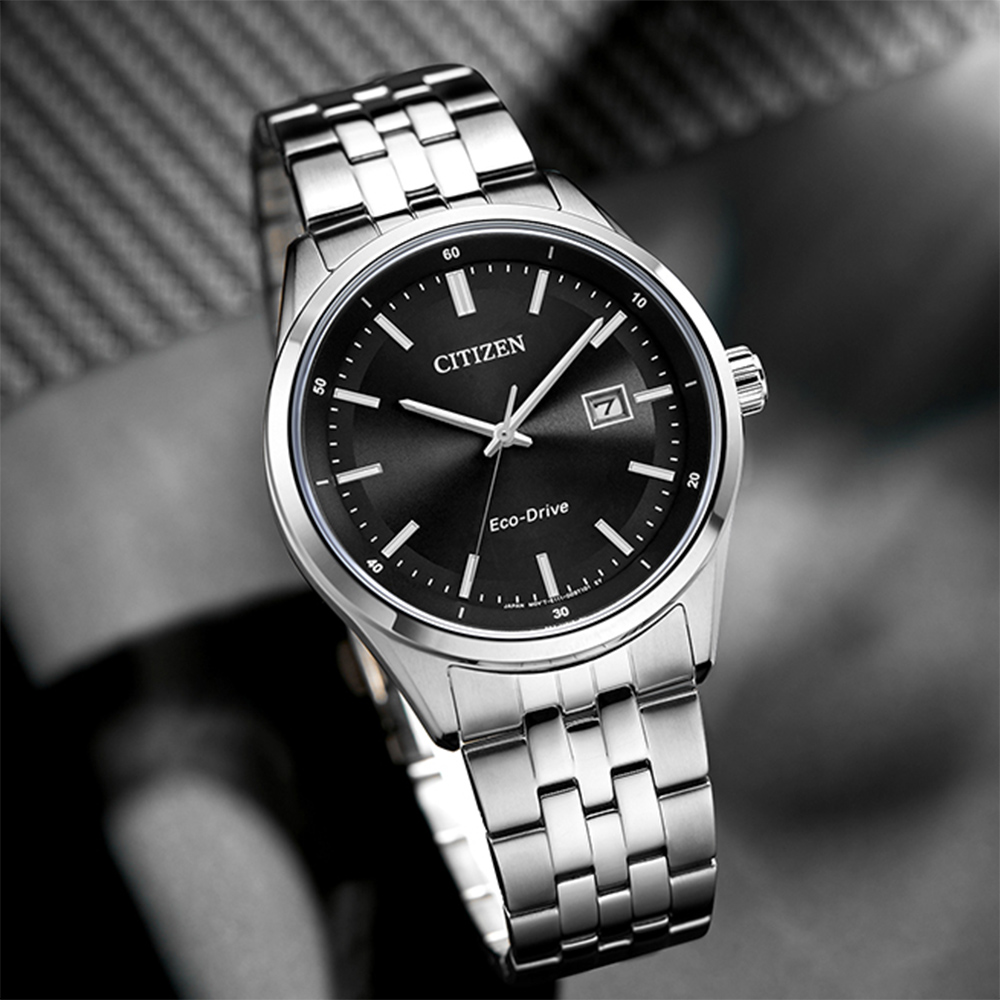 CITIZEN 星辰 光動能經典三針手錶(BM7560-59E)