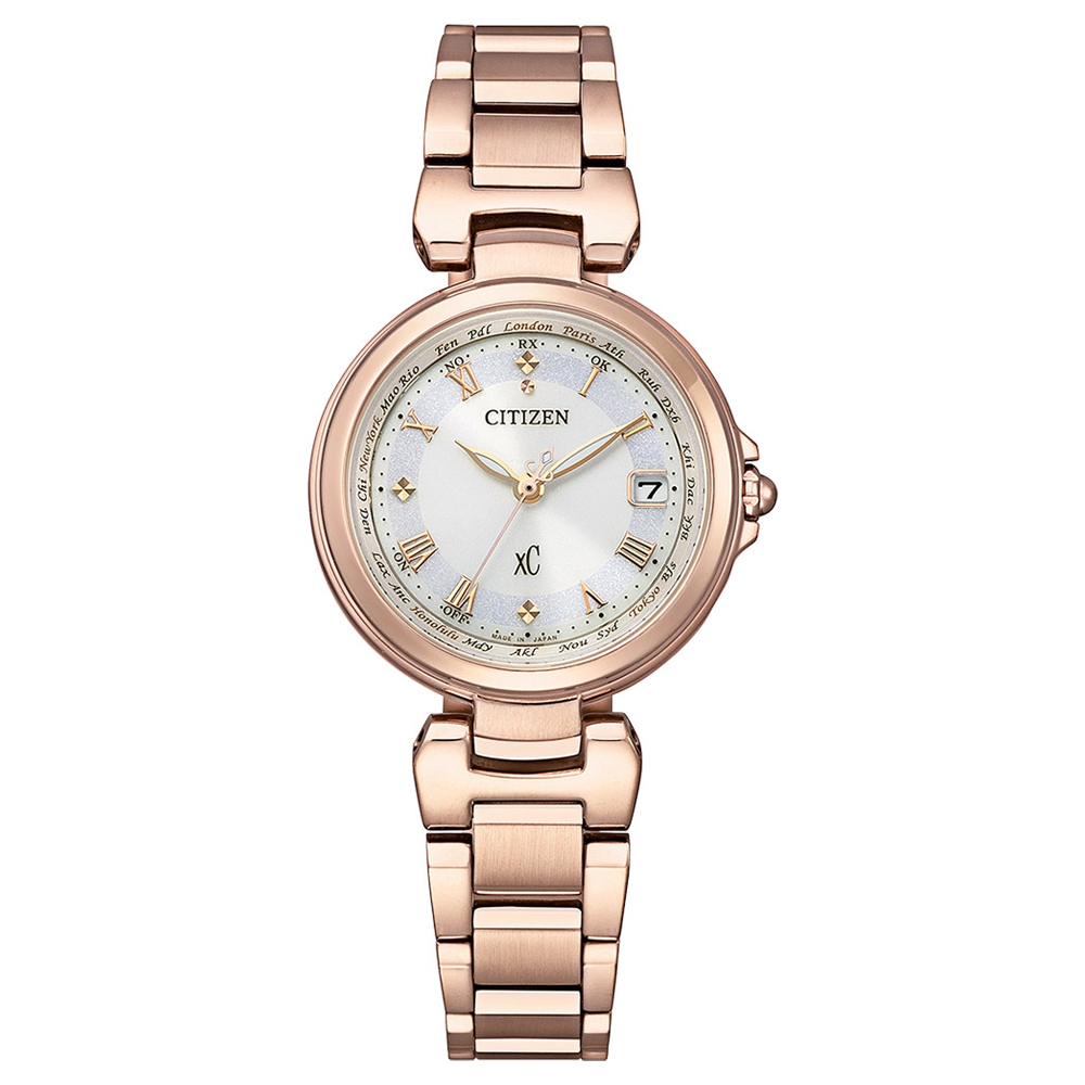 CITIZEN XC 女神風採光動能時尚腕錶EC1037-69A