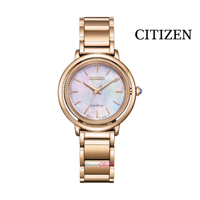 【CITIZEN】EM1103-86Y 光動能女錶 31.2mm 公司貨