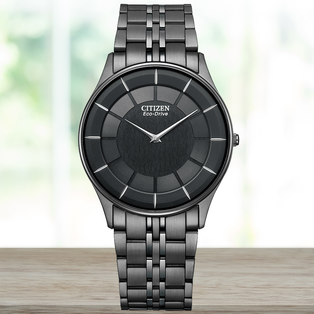 CITIZEN星辰 GENTS系列 光動能 簡約時尚腕錶 36.2mm / AR3017-58E