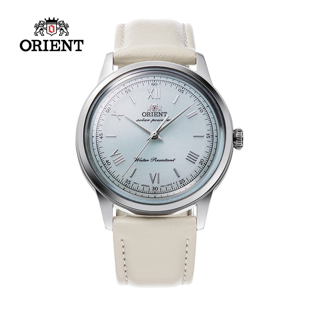 ORIENT 東方錶 Quartz Classic系列 75週年太陽能錶 皮帶款 RA-WK0002E 綠色 - 38.4mm