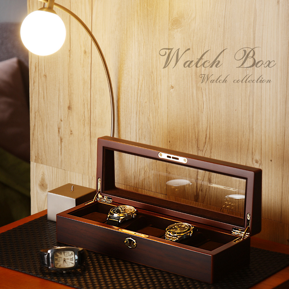 【HomeMax 家居工場】5入木質手錶收納盒/防塵/錶盒/收藏盒/台灣製造