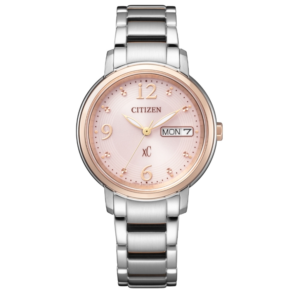 CITIZEN XC 知性風採光動能腕錶EW2425-57W