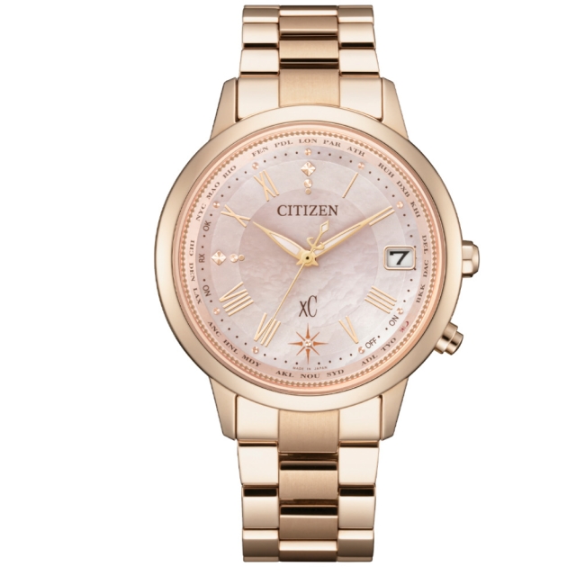 CITIZEN XC系列廣告款光動能腕錶CB1109-52W