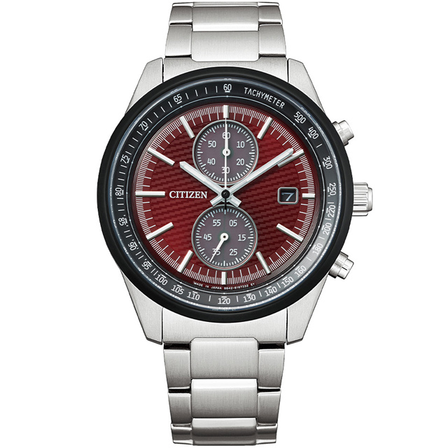 CITIZEN 星辰 東京紅限量版光動能計時錶/41mm/CA7034-96W