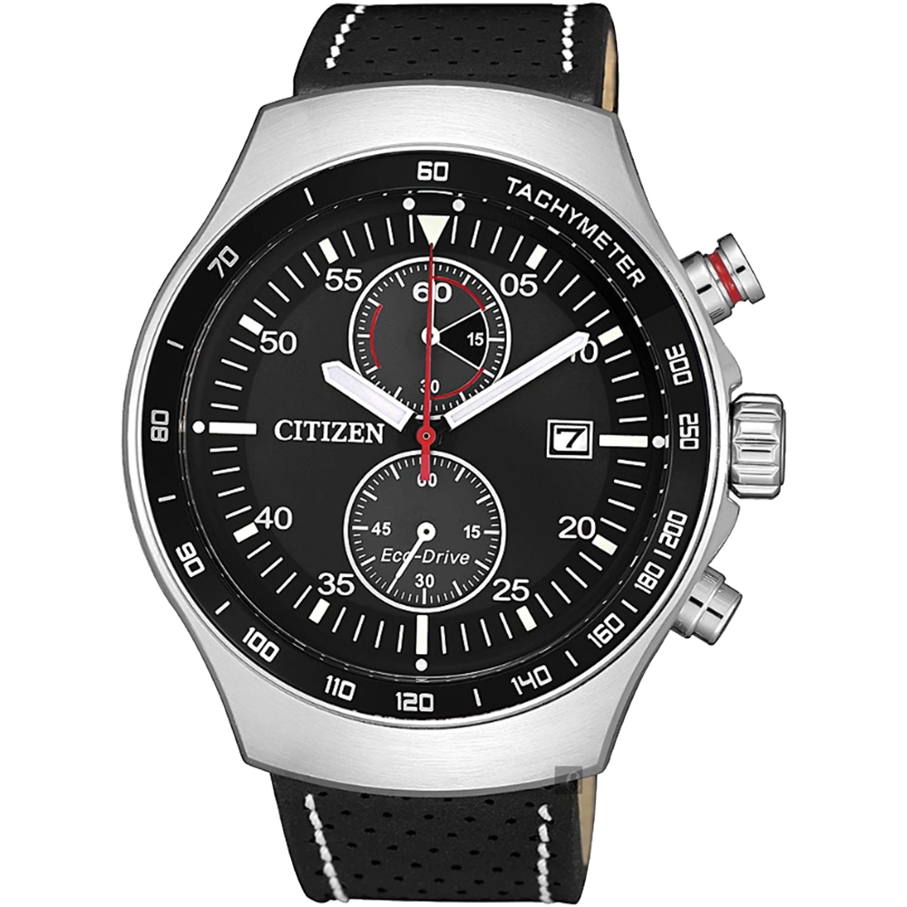 CITIZEN 星辰 光動能計時手錶-43.5mm CA7010-19E