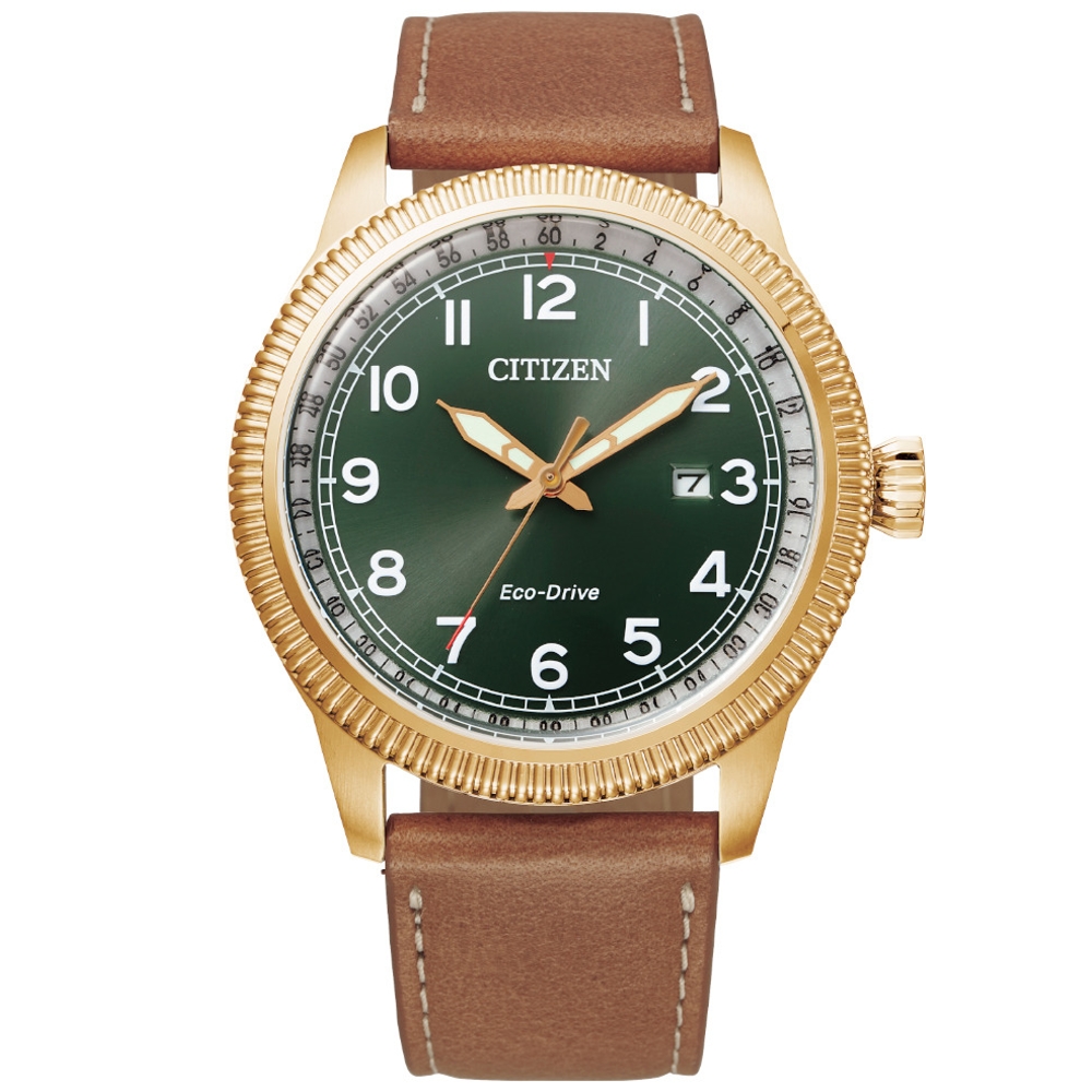 CITIZEN 經典商務三針光動能腕錶BM7483-15X