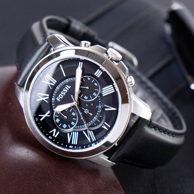【FOSSIL】公司貨 美式風格霸氣潮流腕錶(FS4812)