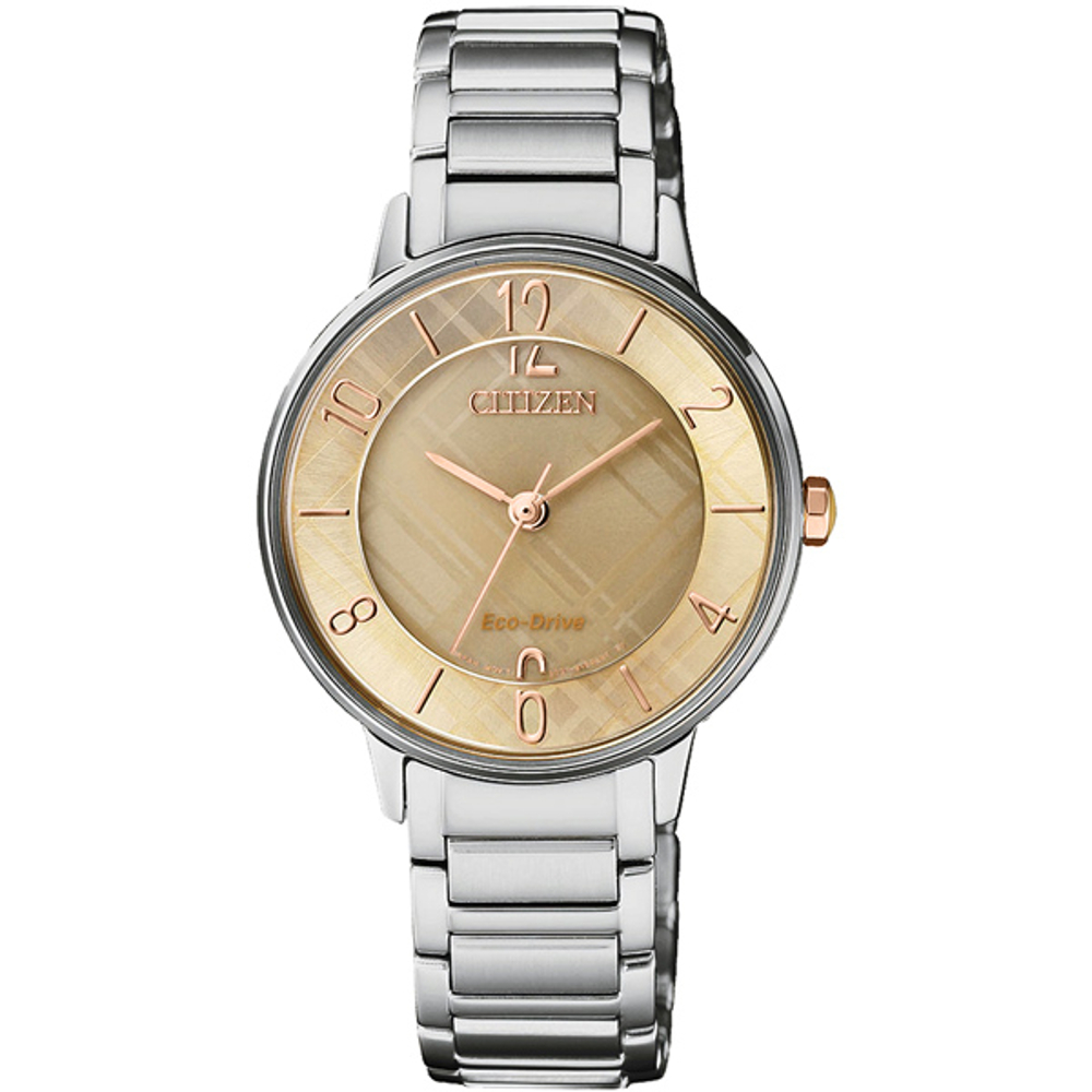 CITIZEN 蕾蒂絲的收藏箱時尚腕錶-EM0526-88X