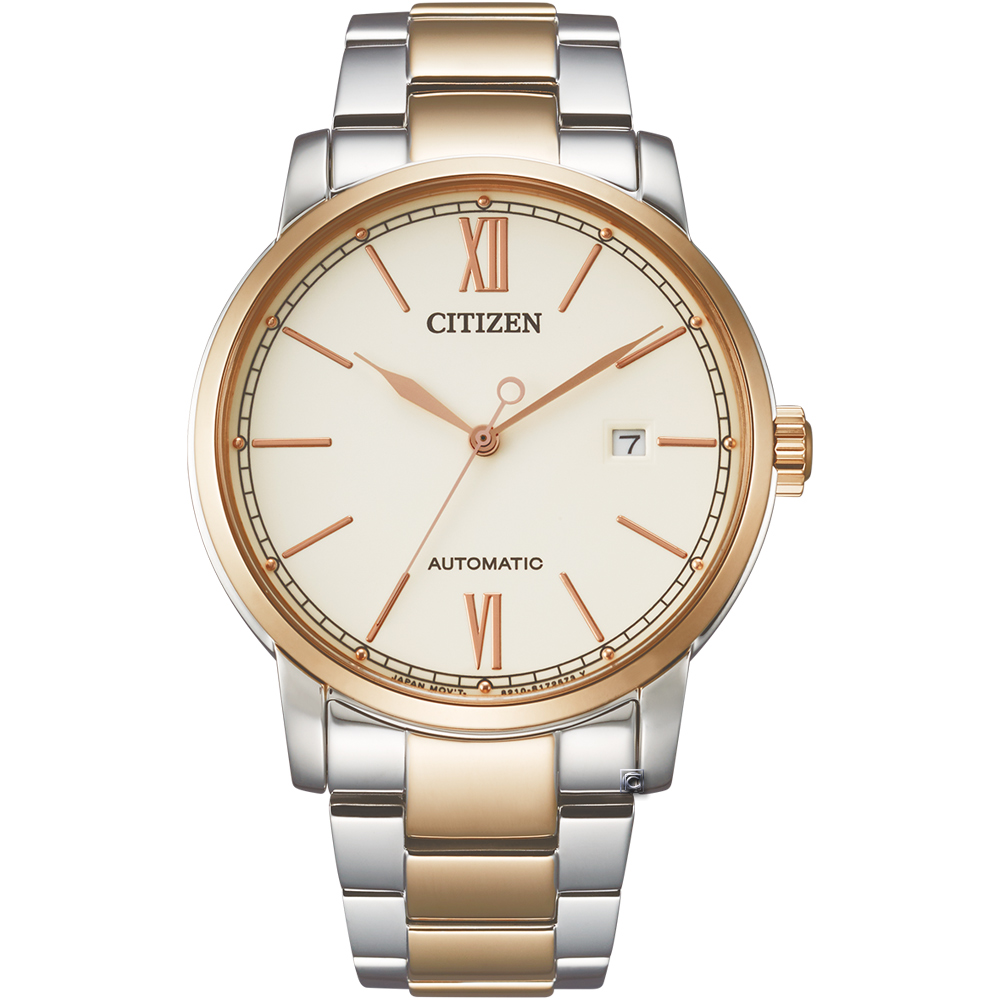 CITIZEN 星辰 Mechanical 紳士商務機械錶-NJ0136-81A/42mm