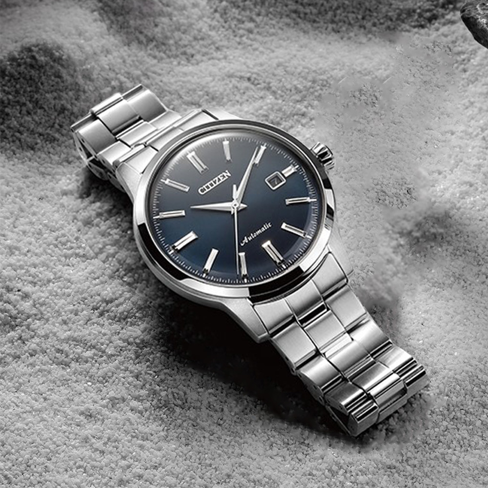 CITIZEN星辰 Mechanical系列 簡約菁英機械腕錶 41mm/NK0000-95L