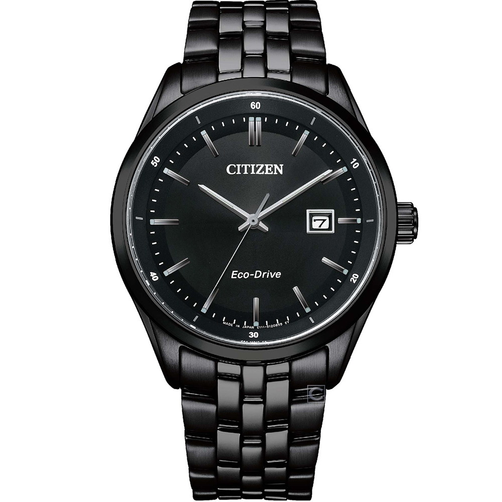 CITIZEN 星辰(BM7565-80E) GENT’S Eco-Drive 經典簡約紳士腕錶