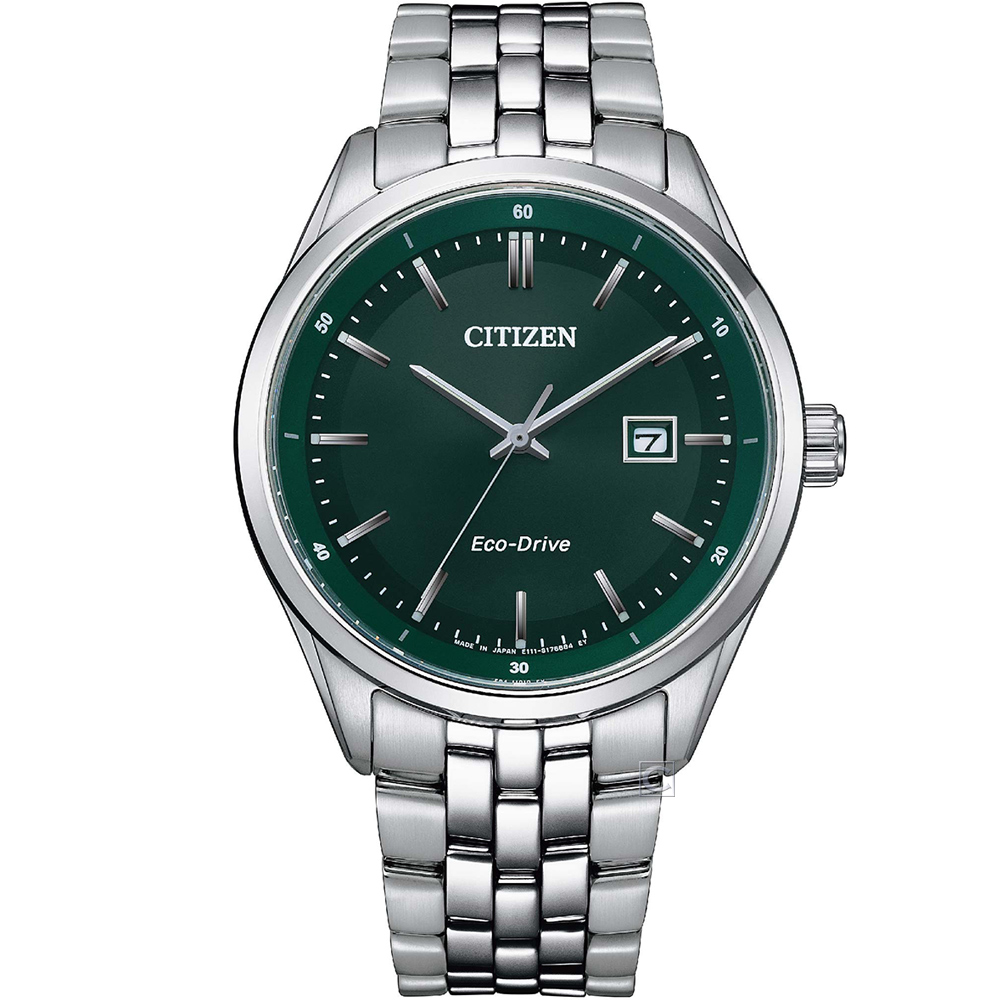 CITIZEN 星辰 GENT’S Eco-Drive 經典簡約紳士腕錶(BM7569-89X)