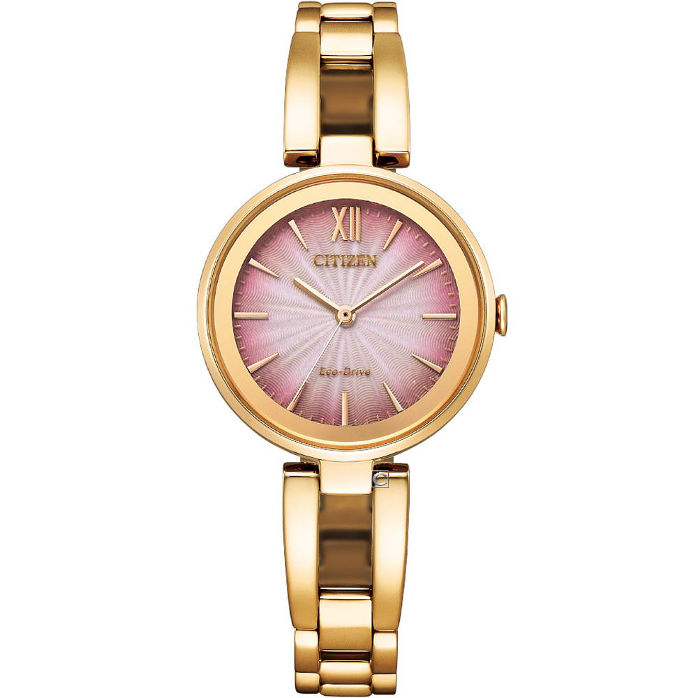 CITIZEN 星辰 Eco-Drive(EM0809-83Z) 繽紛派對手環式腕錶
