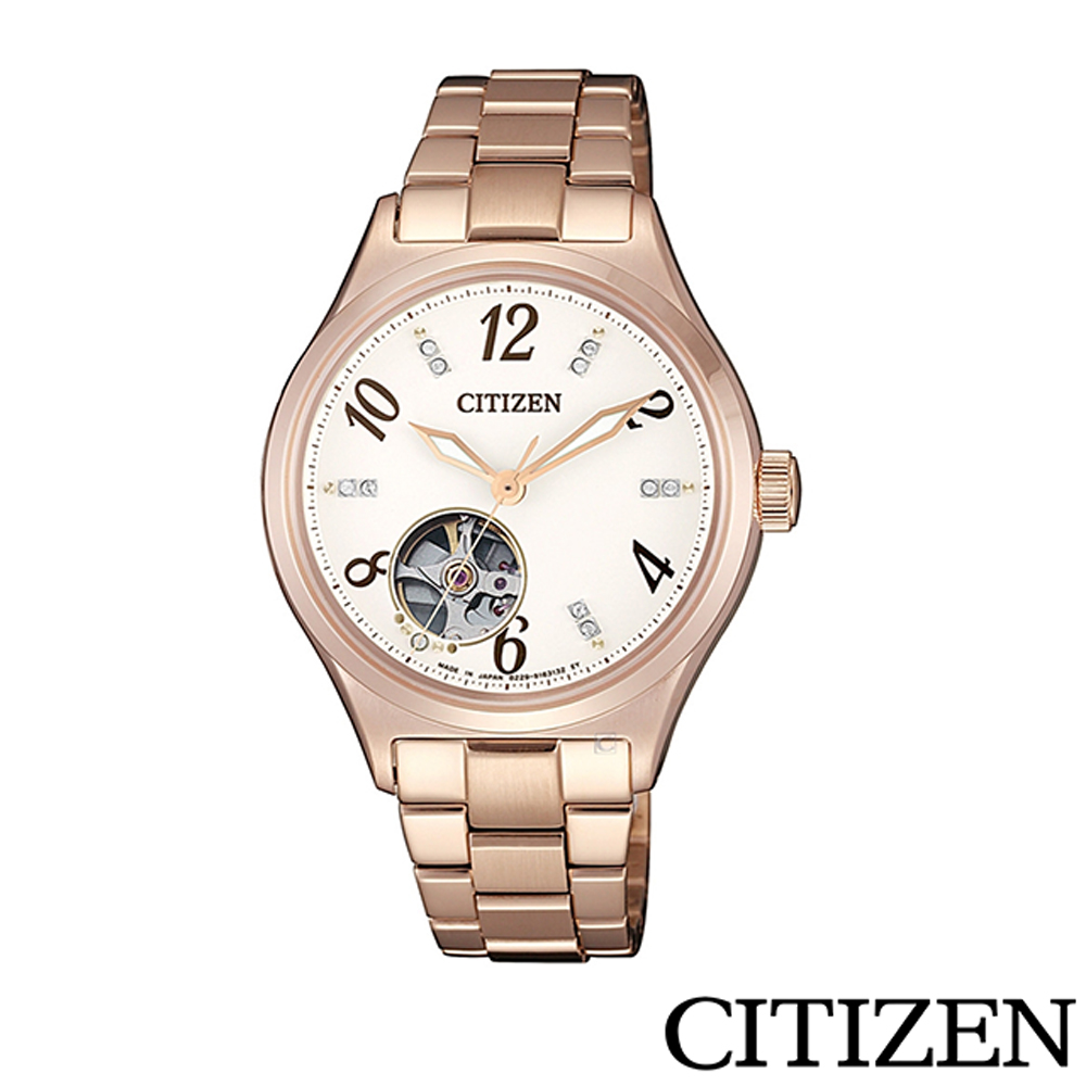 【CITIZEN星辰】優雅晶耀機械腕錶(PC1002-85A)