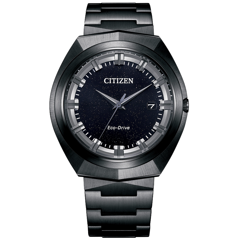 CITIZEN星辰 無際黑鋼限定款光動能腕錶BN1015-52E