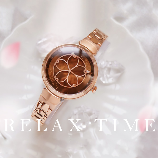 RELAX TIME 年度設計錶款 綻放系列 櫻花手錶 RT-72-5