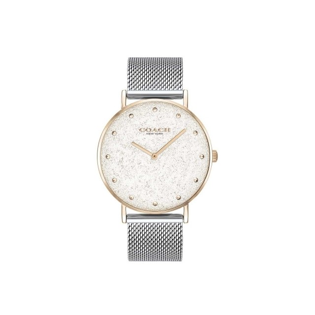 【Coach】Perry璀璨奢華時尚典雅米蘭腕錶-雙色款/CO14503629