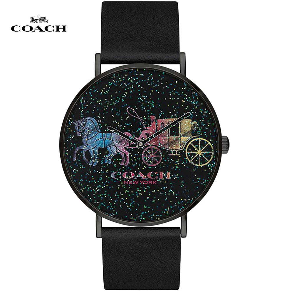 COACH 經典馬車炫彩時尚腕錶/36mm/CO14503328