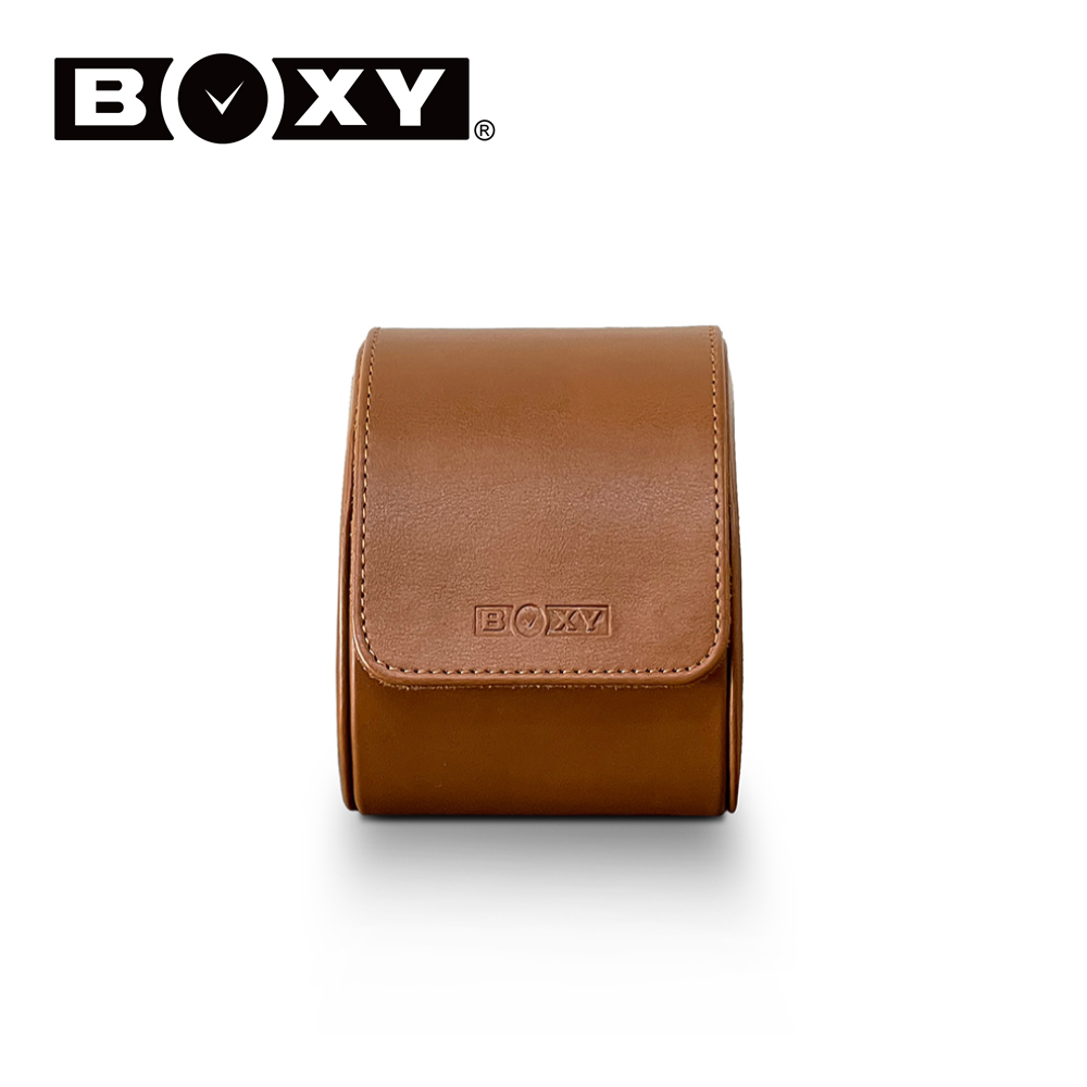 【BOXY手錶收藏盒】【真皮】1支裝 手錶旅行收納盒 多功能錶包 錶盒