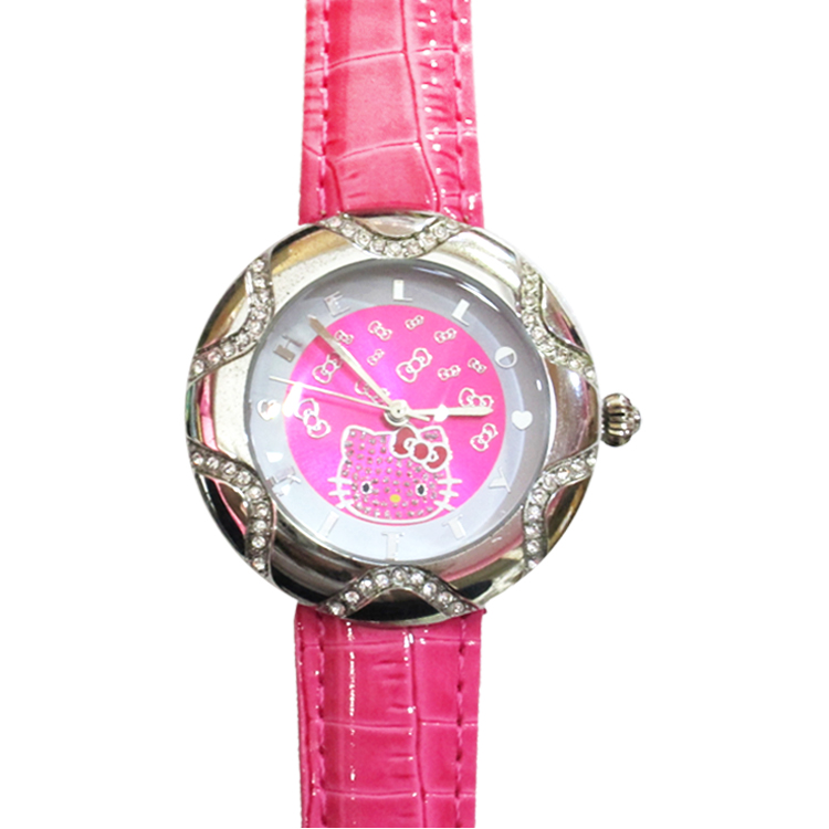 日本進口HELLO KITTY凱蒂貓手錶女錶卡通錶 144224(平輸品)【小品館】