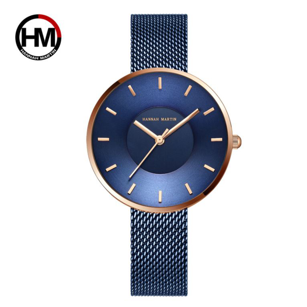 【HANNAH MARTIN】義大利設計簡約摩登手錶HM-1052