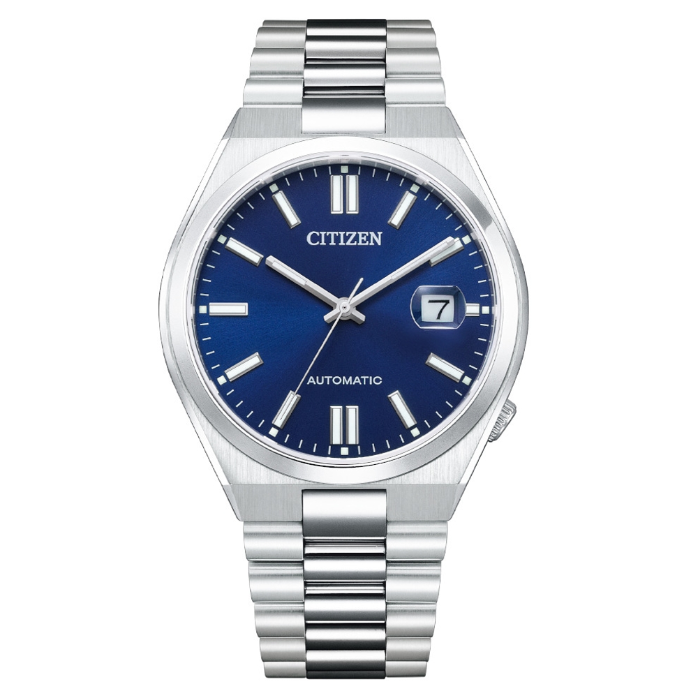 CITIZEN 星辰Mechanical聚焦藍面機械腕錶NJ0150-81L