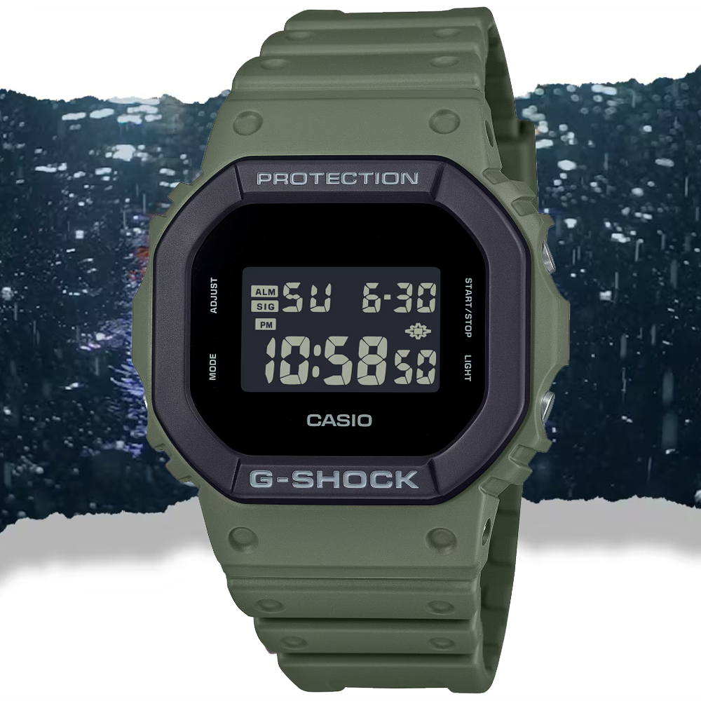CASIO卡西歐 G-SHOCK 街頭時尚 電子腕錶 DW-5610UU-3