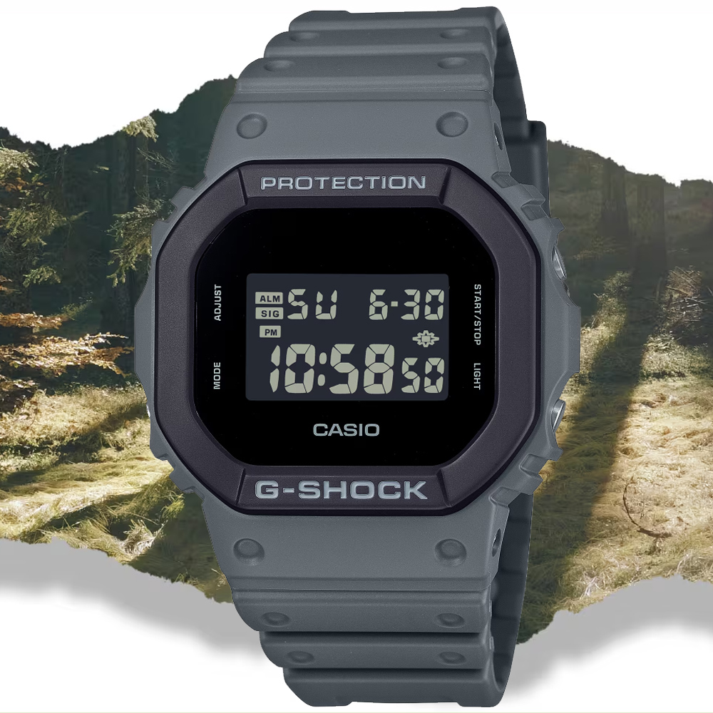 CASIO卡西歐 G-SHOCK 街頭時尚 電子腕錶 DW-5610UU-8