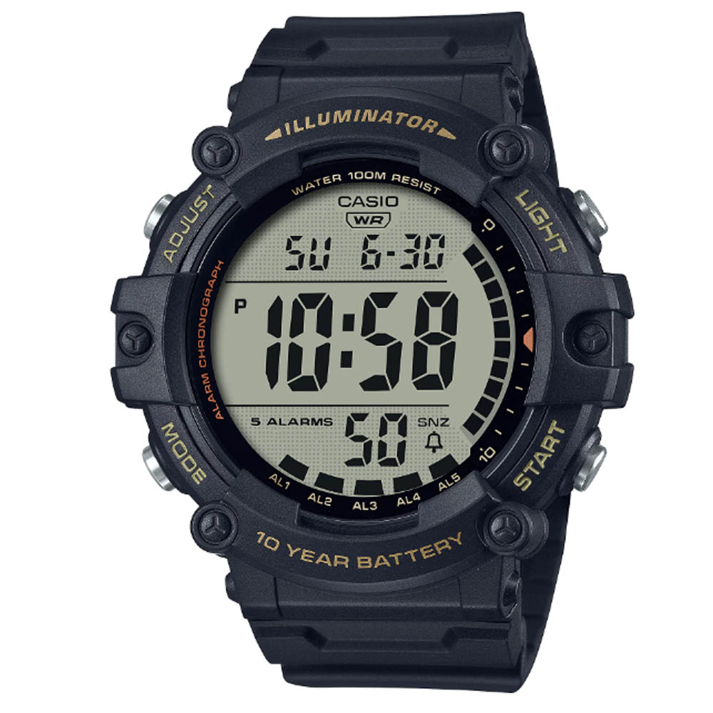 AE-1500WHX-1A 運動休閒 百搭潮流大錶面電子錶