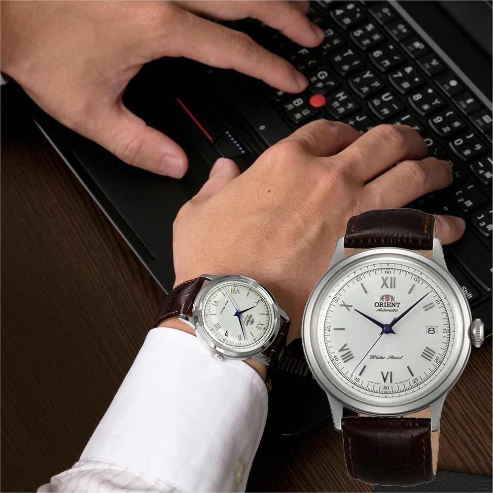 ORIENT 東方錶 DATE Ⅱ系列 日期機械錶-40.5mm(FAC00009W)