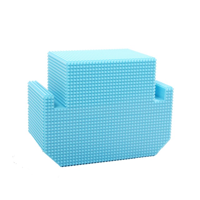 【nanoblock】趣味樂高收納盒-藍/SBX-06