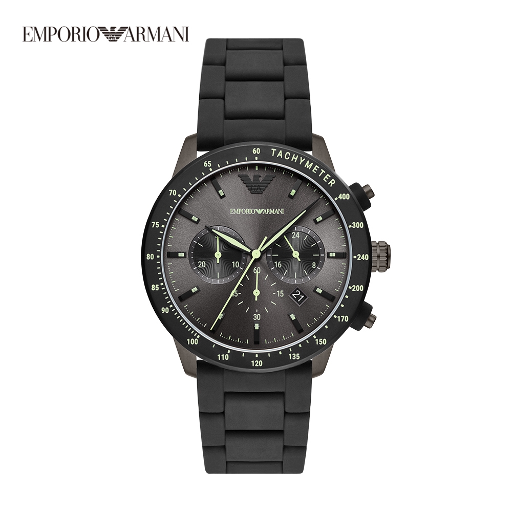 EMPORIO ARMANI經典率性腕錶43mm(AR11410)