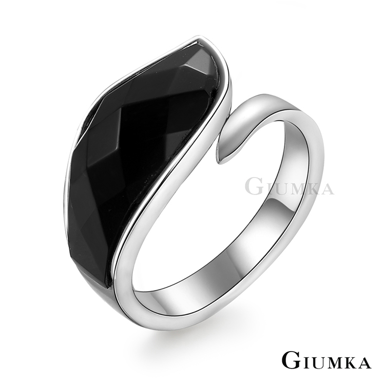 GIUMKA 風湧再起白鋼戒指 MR03035